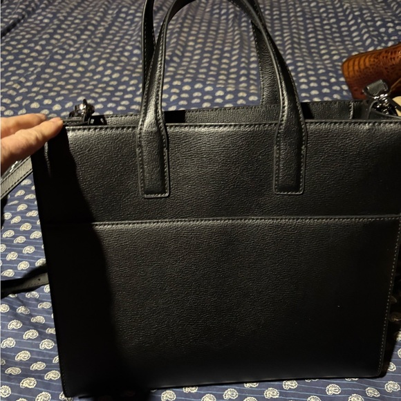 Karl Lagerfeld Black leather Handbag - Picture 2 of 6